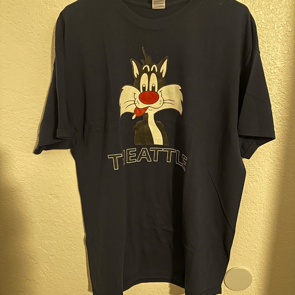 Vintage Looney Tunes Slyvester Theattle Size XL - Picture 1 of 4